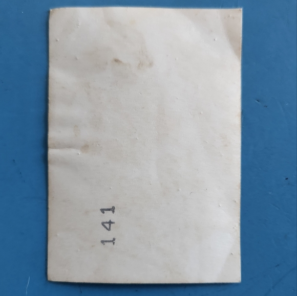 Vintage photo of creepy boy with mask - Picture 4 of 4